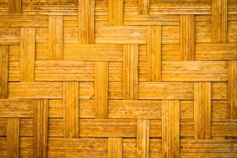Native thai style bamboo pattern 스톡 사진