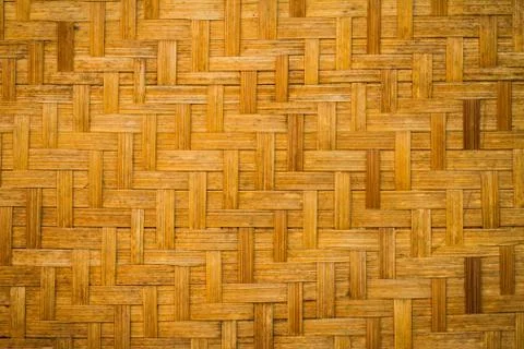 Native thai style bamboo pattern Stock Photos