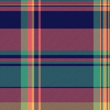 Native vector pattern textile, suit texture background plaid. Smooth check .. Stock Illustration
