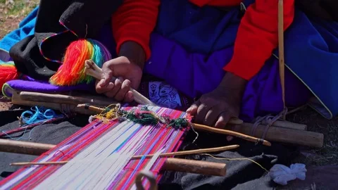 Native Weaving Stock Footage 73275915