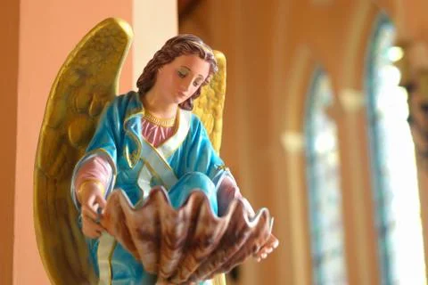 Nativity angel. Foto stock
