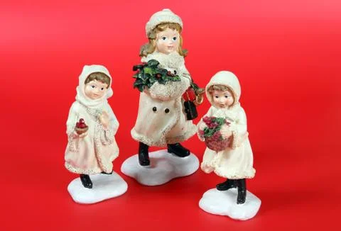 Nativity figurines  Stock Photos