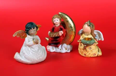 Nativity figurines  Stock Photos