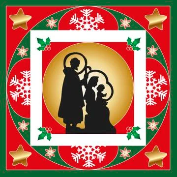 Nativity Stock Illustration