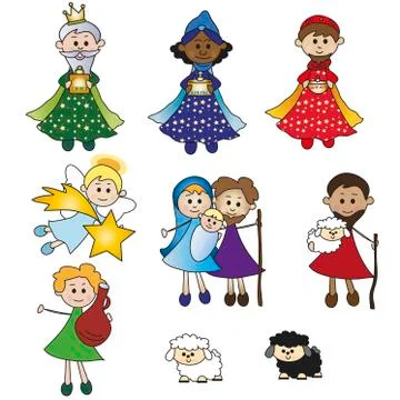 Nativity Stock Illustration