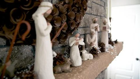 Nativity Scene 3 Stock Photos