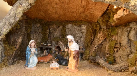 Nativity Scene Stock Footage 46147144