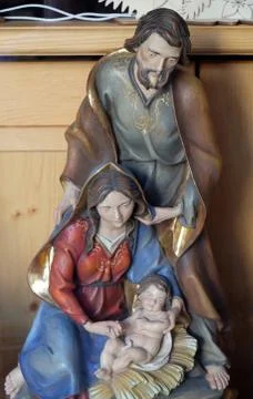 Nativity scene Stock Photos