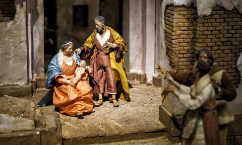Nativity Scene Stock Photos