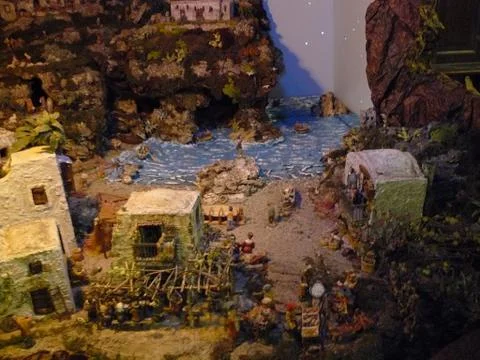 Nativity scene Stock Photos