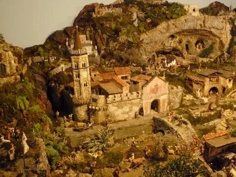 Nativity scene Stock Photos