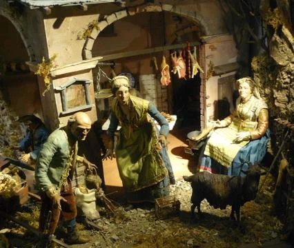 Nativity scene Stock Photos