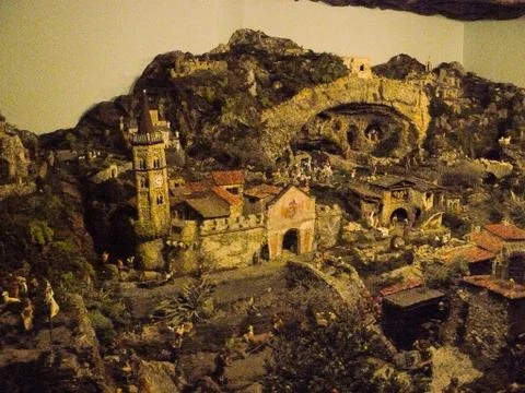 Nativity scene Stock Photos