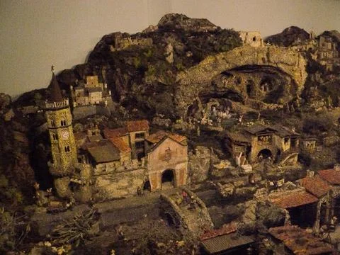 Nativity scene Foto stock