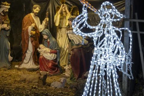 Nativity Scene Stock Photos