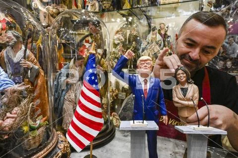 Nativity scenes, Kamala Harris and Donald Trump Kamala Harris and ...