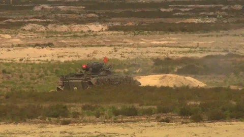 NATO allies forces demonstration during Exercise Noble Jump - 2015 Stock Footage 97697804