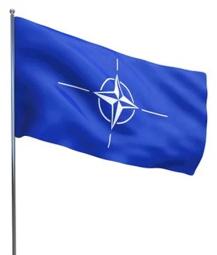 NATO flag Stock Illustration