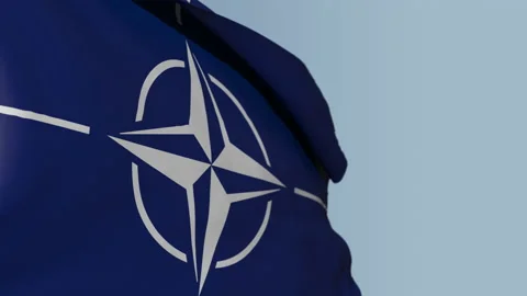 Nato flag2 Stock Footage 209777349
