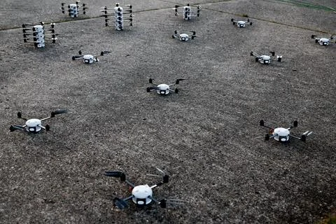 NATO military training 'Project Flytrap 4.5', Oldenburg In Holstein, Germany - 2 스톡 사진