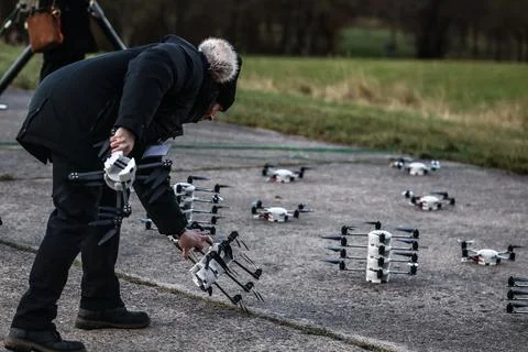 NATO military training 'Project Flytrap 4.5', Oldenburg In Holstein, Germany - 2 Foto stock