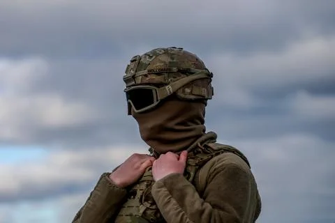 NATO military training 'Project Flytrap 4.5', Oldenburg In Holstein, Germany - 2 스톡 사진