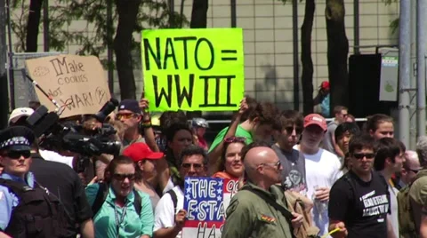NATO = WW3 Stock Footage 11135601