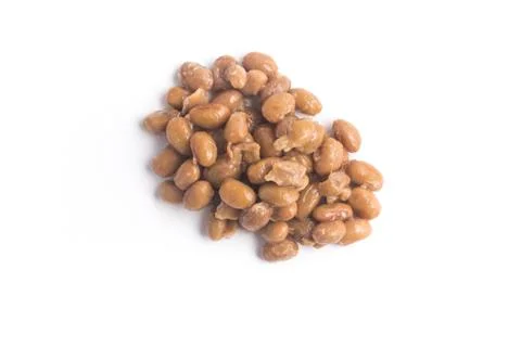Natto. Fermented soybeans Stock Photos