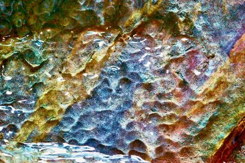 Natural abstract multicolored texture Foto stock