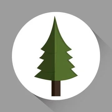 Natural and eco  design, vector illustration Stock Illustration