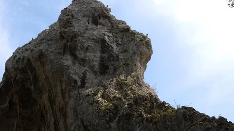 Natural Arch - Capri - tilt Stock Footage 89709082