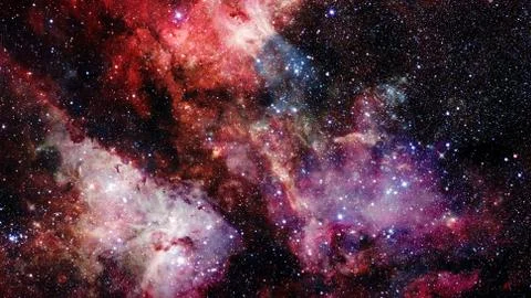Natural background, abstract space. Elements of this image furnished by NASA. Stock Photos