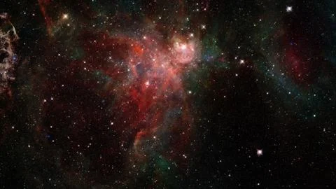 Natural background, abstract space. Elements of this image furnished by NASA. Stock Photos