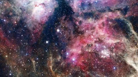 Natural background, abstract space. Elements of this image furnished by NASA. Stock Photos