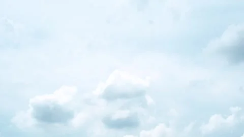 Natural background of dark clouds on overcast sky. Stock Footage 280369796