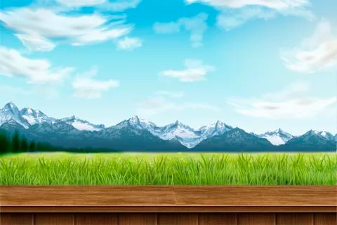 Natural background design Stock-Illustration