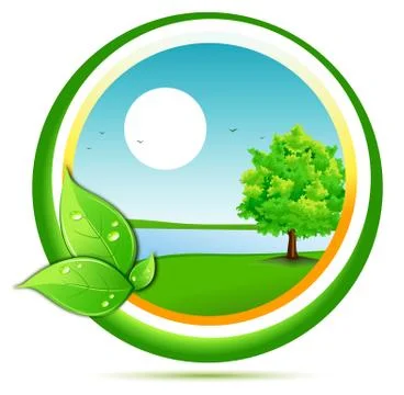 Natural background Stock Illustration