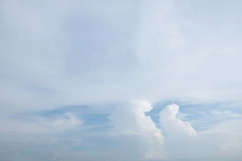 Natural background sky clouds Stock Photos