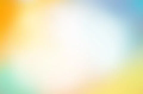 Natural background with sun rays. Blue sky and white clouds  bokeh Stock Illustration