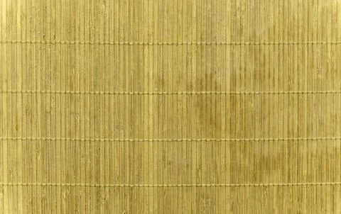 Natural Bamboo Mat Texture Background Woven Organic Surface Pattern Eco Design Stock Photos