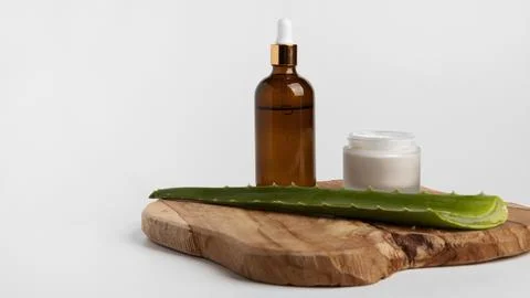 Natural beauty elements concept Stock Photos
