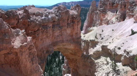Natural Bridge 1 Stock Footage 672428