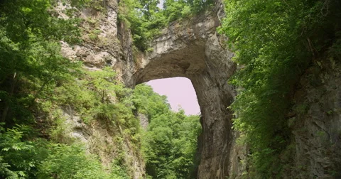 Natural Bridge Stock Footage 50978530