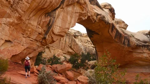 Natural bridge Stock Footage 93550718