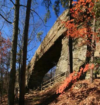 Natural bridge Stock Photos