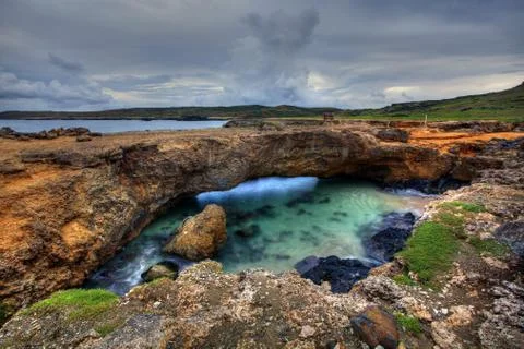 Natural bridge Stock Photos