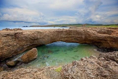 Natural bridge Stock Photos