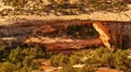 Natural Bridges 04 Zoom In Owachomo Bridge Utah USA HD Footage