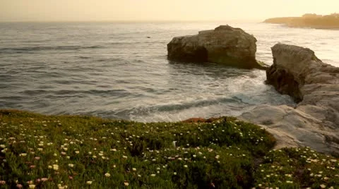 Natural Bridges at Sunset Video stock 10975587