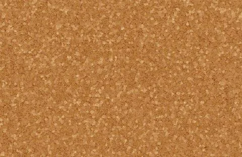 Natural brown cork board texture background with compressed grain and soft Illustrazione stock
